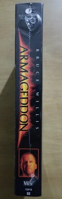 ARMAGEDDON 1997 VHS Bruce Willis Keith David Billy Bob Thorton Ben ...
