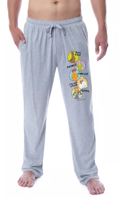 Scooby-Doo Mens' Scooby Shaggy Velma Fred Daphne Sleep Pajama Pants