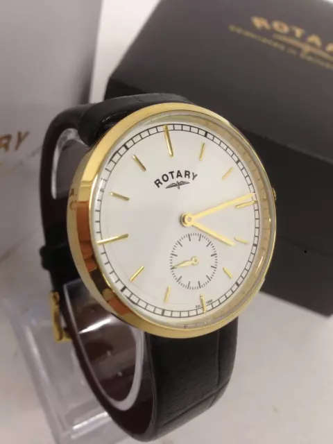 Rotary white canterbury gents quartz sale