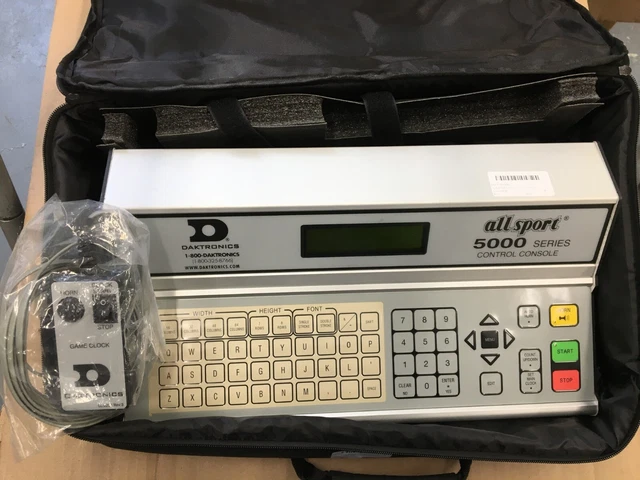 DAKTRONICS 0A-1196-0005	ALL SPORT 5020 Control Console w/Bag
