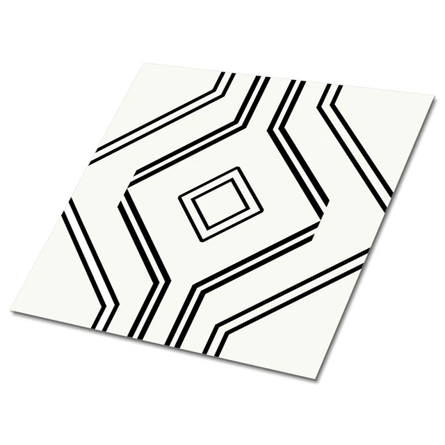 Adesivi Pavimento Parete Piastrelle Autoadesive Set Arredo Casa Linee Geometriche