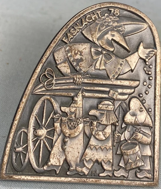 Médaille Plakette Insigne BLASON BUTZ Carnaval Suisse Fasnacht MULLER