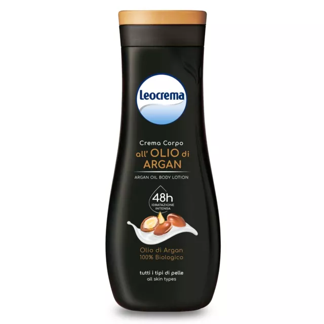 Leocrema Crema Corpo Fluida Con Olio D'argan - 250Ml