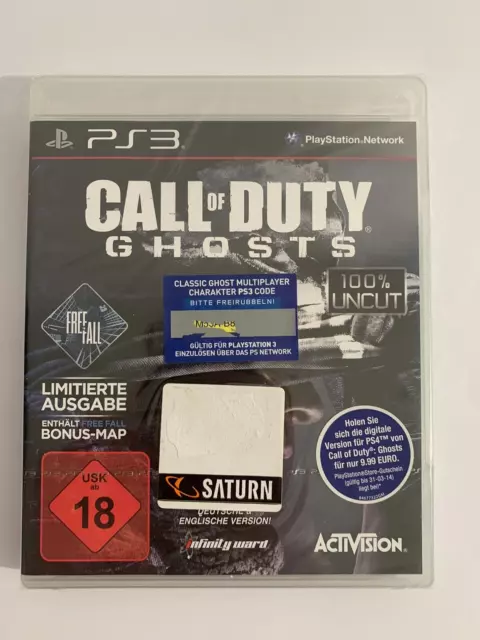 COD Call of Duty: Ghosts -- Limitierte Ausgabe (PS3) Neu sealed Playstation