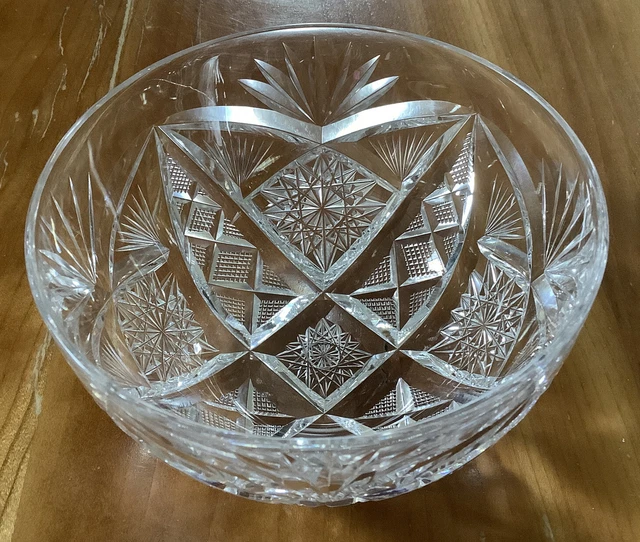 American Brilliant Cut Glass ~ Signed Libbey ~ 4 3/8” Small Bowl