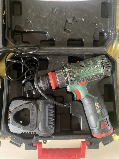 Trapano Avvitatore Parkside 20V - Batteria Litio, 2 Velocit&agrave;, Mandrino 13mm | Serie Xteam