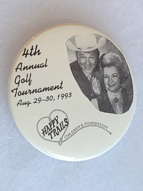 ROY ROGERS 1993 4Th Annual Golf Tournament Vintage Western Cowboy ...