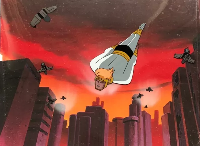 BRUCE TIMM rare LIGHTRAY cel APOKOLIPS NOW Kirby New Gods STAS BTAS WB COA