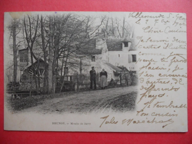 BRUNOY  :  Le Moulin de Jarcy........VO.1902.