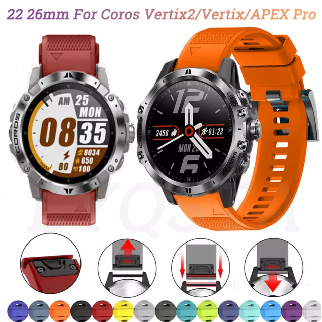 Sports Silicone Watchband For Garmin Fenix 7S 7 7X 6 6S 6X 5X 5 5S Band Strap