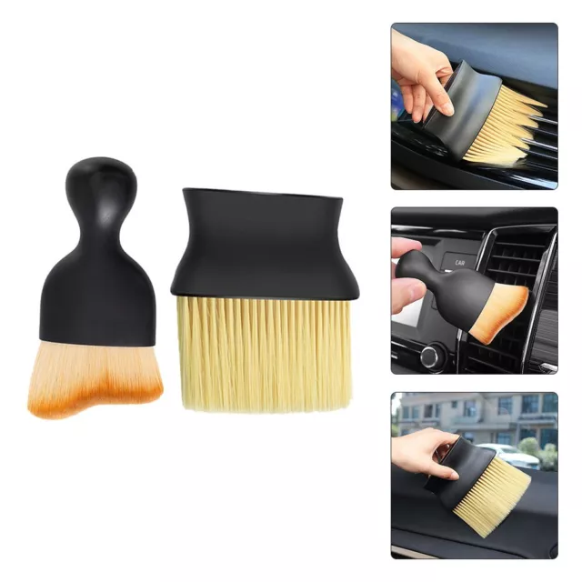Nettoyage intérieur voiture brosse douce cheveux fins facile à nettoyer design
