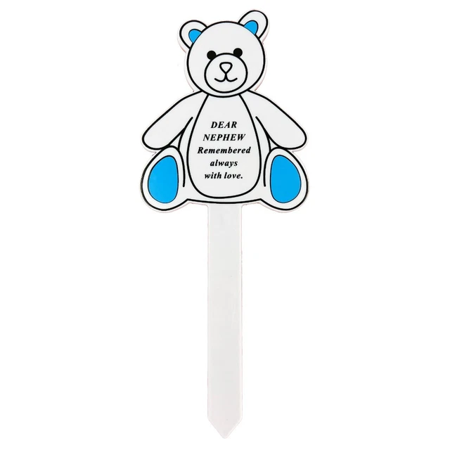 Special Nephew Memorial Baby Child Remembrance Verse Grave Ground Stake