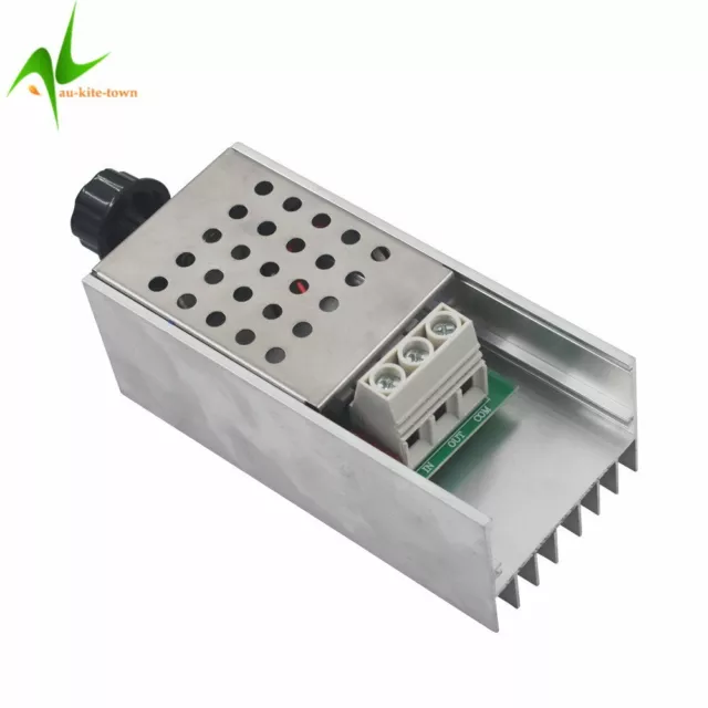 AC 220V 10000W SCR Motor Speed Controller Voltage Regulator Dimming Modulation