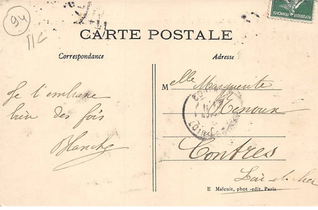94.AM19273.Joinville le Pont.N°1741.Crossroads des rues de Créteil et de Paris 2
