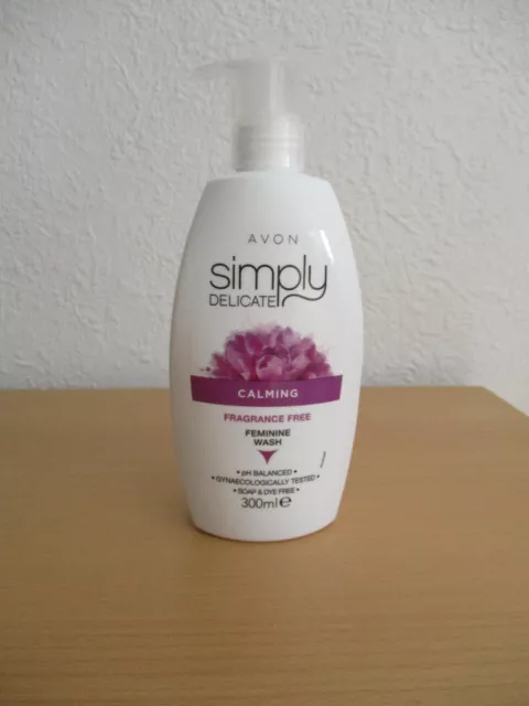 Avon Intim Waschlotion ohne Duftstoffe Simply Delicate Calming 300 ml NEU