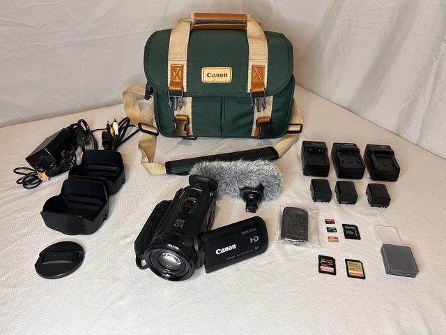 Canon Vixia HF G20 HD Camcorder Bundle - Microphone, VTG Green Canon Case, Acces Canon Vixia HF G20 HD Camcorder Bundle - Microphone, VTG Green Canon Case, Acces