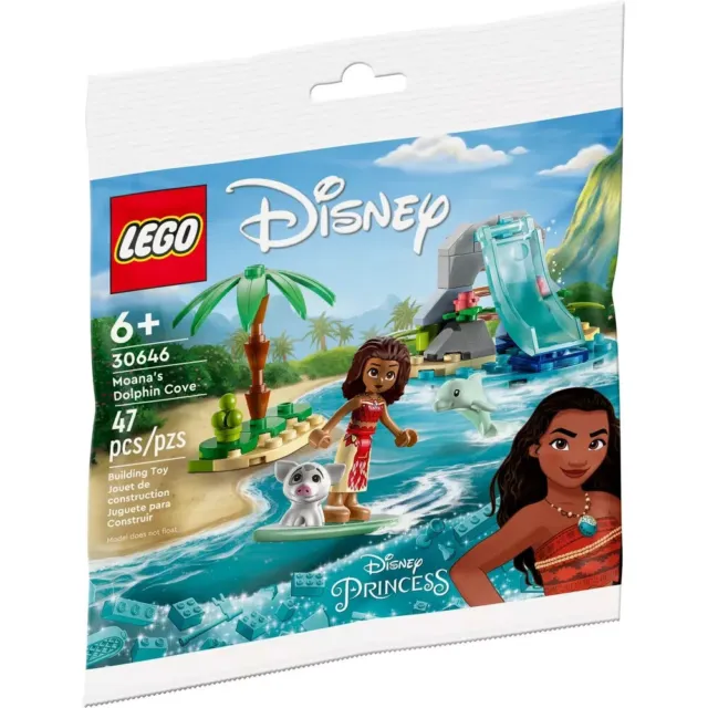 Lego  30646   Disney   Moana's  Dolphin Cove    New In Polybag  Disney Princess