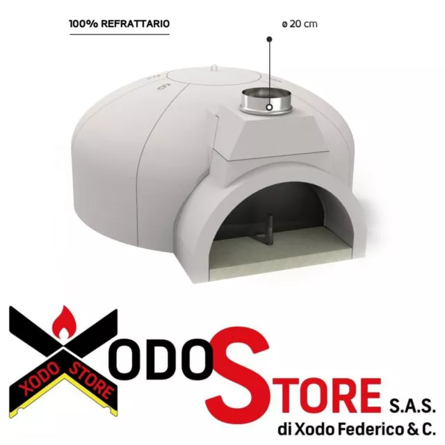 Four pour Pizza La Bois Au Maçonnerie Edilmark Fp 120N - Envoyer Mail Réduction