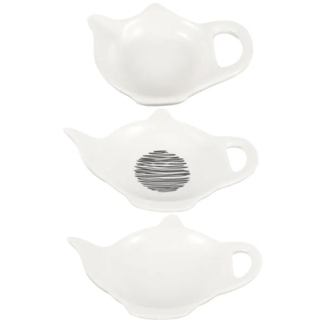 3 pz bustine da tè dispenser organizer caffè piattino ceramica conservazione