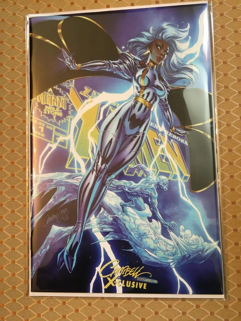 X-Men Legends #1 J. Scott Campbell EXCLUSIVE Variant A Storm/Iceman NM