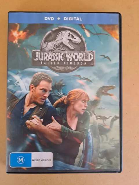 Jurassic World - Fallen Kingdom (DVD, 2018) Chris Pratt  -  Region 4