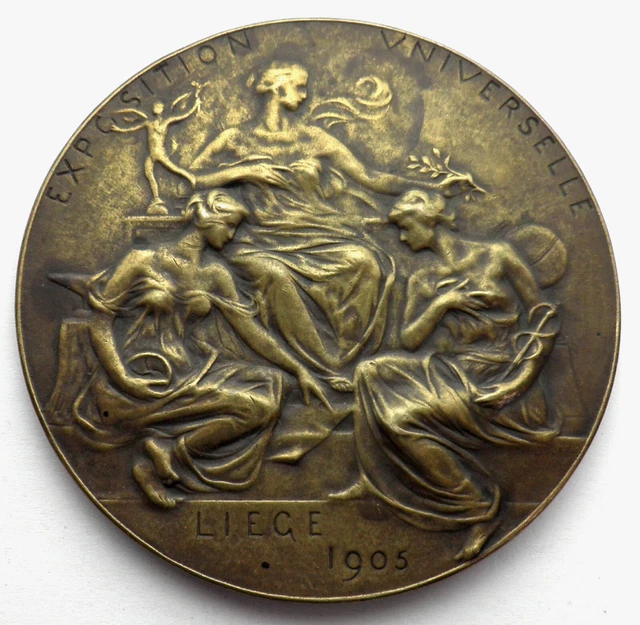 Médaille exposition Universelle Liege 1905. – Achat vieil or en Belgique