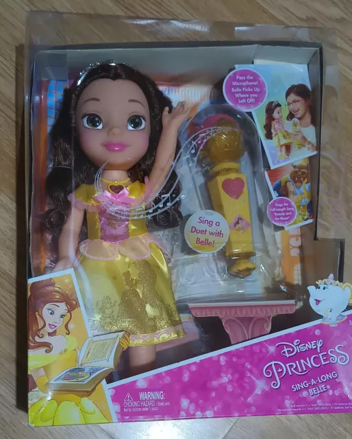 Singing belle sales doll with microphone