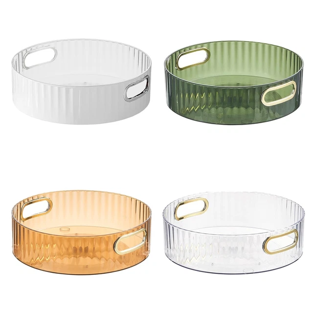 Venta caliente plato de fruta cocina organizador de alimentos snack cosméticos
