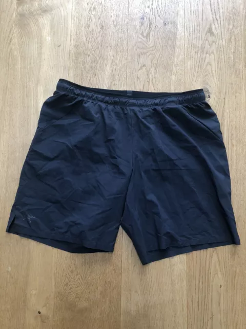 Arc’teryx Mens Norvan Shorts 9” Extra Large (XL) Black