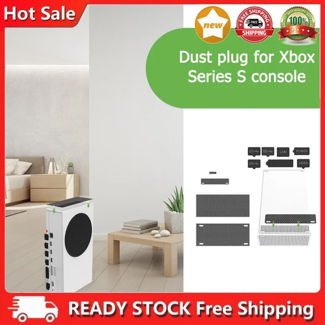 11pcs Game Console Dust Cover Dustproof Suit Kit for Xbox Series S Dust Plug