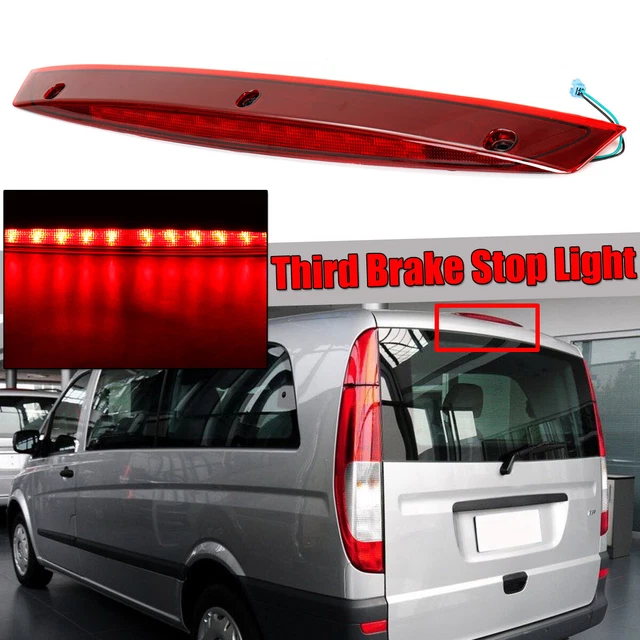 LED HIGH MOUNT Stop Third Rear Brake Light For Mercedes Benz Vito Viano