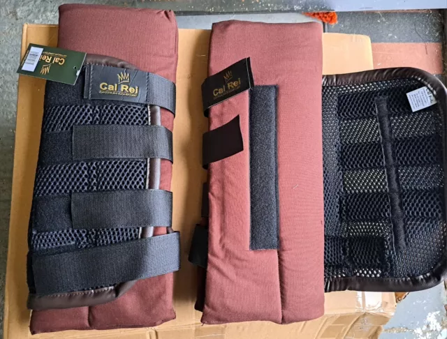 Cal Rei Breathable Stable/Travel Boots Pair