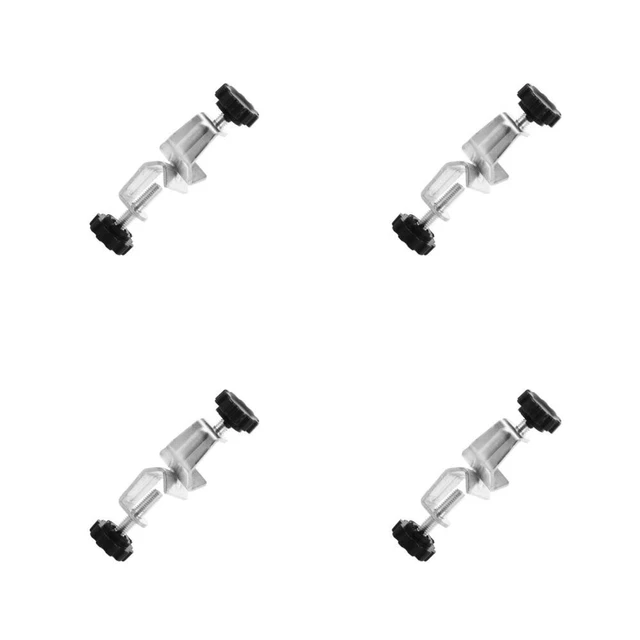 Support De Pince De Laboratoire Réglable - 2 Pièces Avec Base Pivotante - Pour Montage Et Serrage