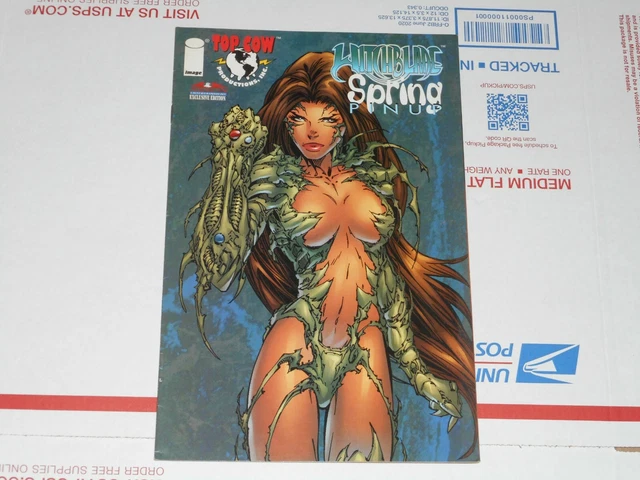 Witchblade Spring Pinup - TOP COW PRODUCTIONS 1997