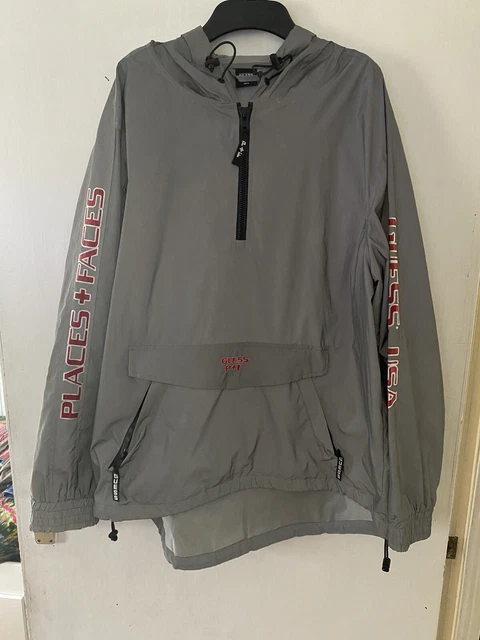 PLACES PLUS FACES x guess 1 4 Zip 3M Waterproof Jacket 70.00