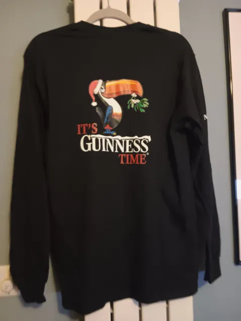 It's Guinness time Christmas windbreaker / long sleeved top Multiple Sizes Avail