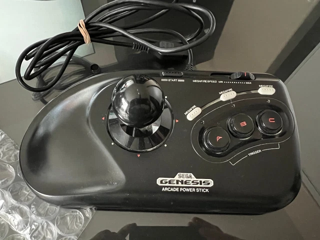 Sega Genesis Arcade Power Stick Joystick Controller Model 1655, tested