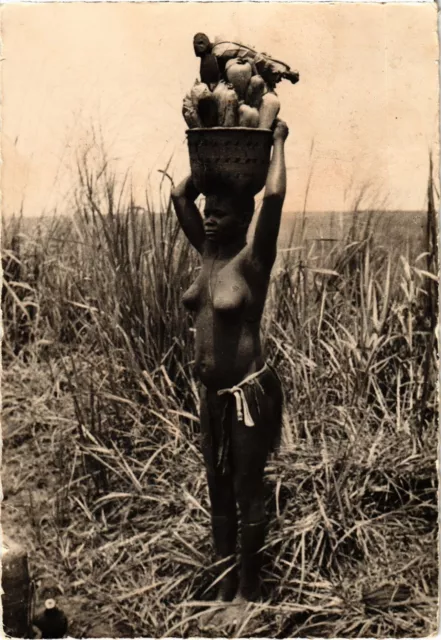 PC BELGIAN CONGO STANLEYVILLE CENTRAL AFRICA ETHNIC NUDES (a37209)