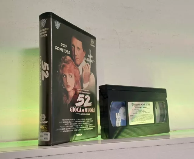 VHS - '52 gioca o muori' di John Frankenheimer (1986) (Roy Scheider)