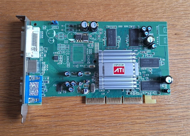 CARTE GRAPHIQUE GECUBE Radeon X550 128mo DVI/VGA/S-Video EUR 10,00 - FR
