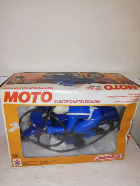 Moto De Police Filoguidee  Joustra Ceji  Avec Boite Vintage Be