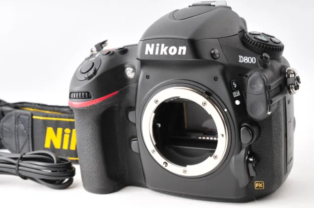 [Near MINT++] Nikon D800 36.3MP Digital SLR Camera Body From JAPAN #735