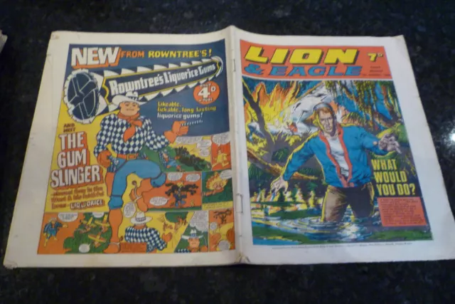 LION & EAGLE Comic (1969) - Date 09/08/1969 - UK Paper Comic