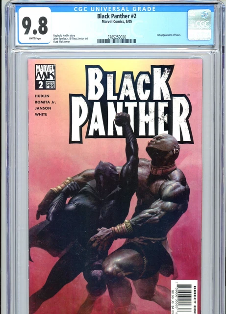Black Panther #2 CGC 9.8 White Pages 1st Shuri Marvel Comics 2005