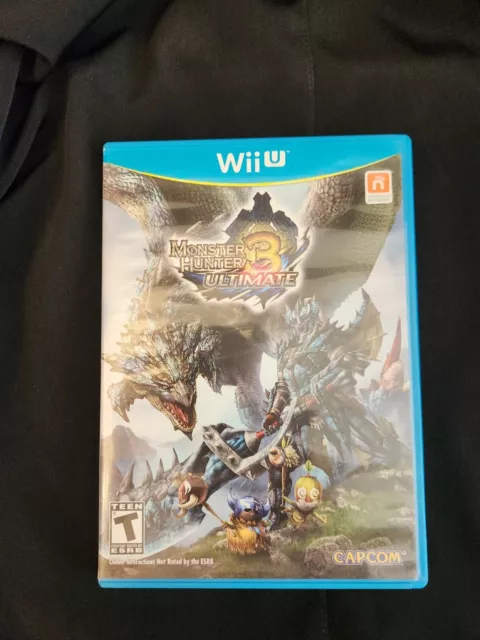 Monster Hunter 3 Ultimate (Nintendo Wii U, 2013) Missing Book