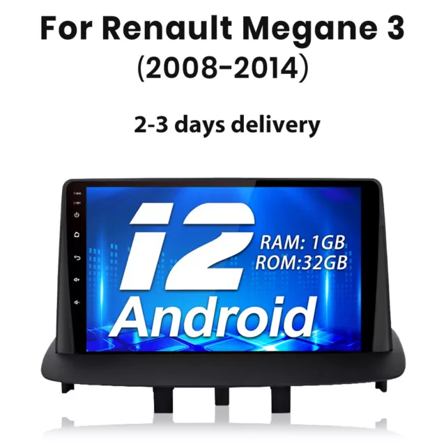 2 Din Android Car Radio Stereo for Renault Megane 3 Fluence 2008