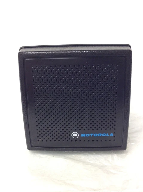 NEW MOTOROLA HSN1000B Two Way Radio External Speakers w/Bracket & Screws