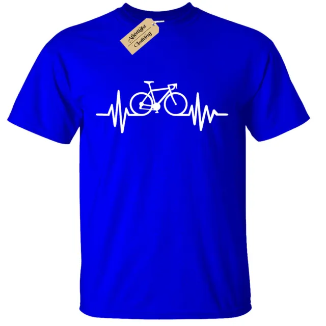 Bicicletta Pulse T-Shirt Uomo Maglietta Ciclismo Equitazione Medico Compleanno