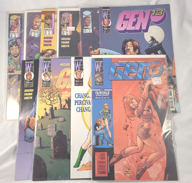 Gen 13 HUGE LOT of 47 Image Comics SEE Pictures variants included 5