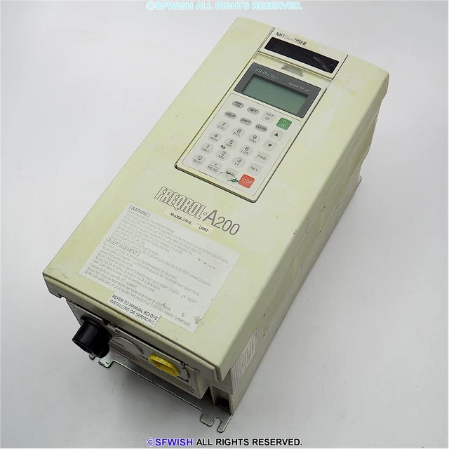 MITSUBISHI FR-A220E-3.7K-UL FREQROL A200 Inverter $750.00 - PicClick
